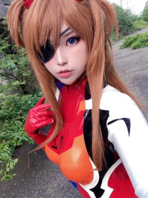 絕對薙肉-Niwa Nagi cosplayer Asuka Langley_2