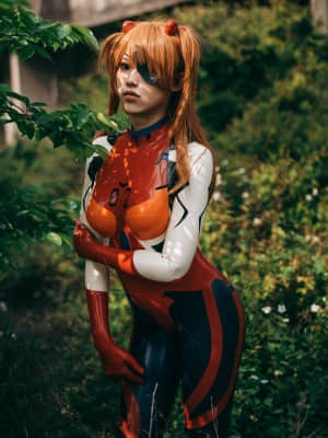 絕對薙肉-Niwa Nagi cosplayer Asuka Langley_18