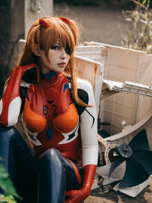 絕對薙肉-Niwa Nagi cosplayer Asuka Langley_19