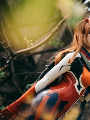 絕對薙肉-Niwa Nagi cosplayer Asuka Langley_20