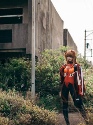 絕對薙肉-Niwa Nagi cosplayer Asuka Langley_21