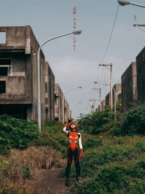 絕對薙肉-Niwa Nagi cosplayer Asuka Langley_22