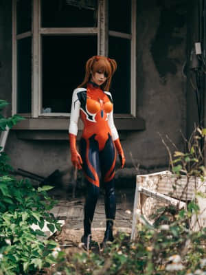 絕對薙肉-Niwa Nagi cosplayer Asuka Langley_42