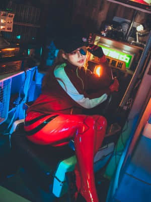 絕對薙肉-Niwa Nagi cosplayer Asuka Langley_78