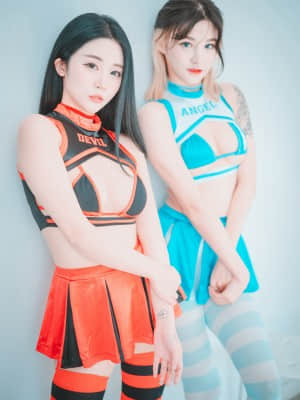 DJAWA Photo - Tae Ri (태리) & Bomi (보미) - “Devil 666 & Angel 777”_DJAWA-Photo-Tae-Ri-and-Bomi-Devil-666-and-Angel-777-MrCong.com-055