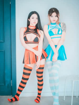 DJAWA Photo - Tae Ri (태리) & Bomi (보미) - “Devil 666 & Angel 777”_DJAWA-Photo-Tae-Ri-and-Bomi-Devil-666-and-Angel-777-MrCong.com-053