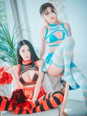 DJAWA Photo - Tae Ri (태리) & Bomi (보미) - “Devil 666 & Angel 777”_DJAWA-Photo-Tae-Ri-and-Bomi-Devil-666-and-Angel-777-MrCong.com-010