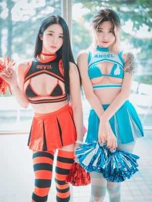 DJAWA Photo - Tae Ri (태리) & Bomi (보미) - “Devil 666 & Angel 777”_DJAWA-Photo-Tae-Ri-and-Bomi-Devil-666-and-Angel-777-MrCong.com-003