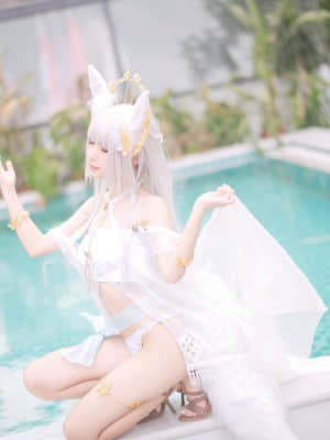 【花柒Hana】NO.06 白金泳装_07-Platinum_7