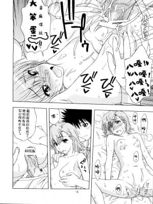 [独行者个人汉化] (C84) [芸は身を救う!! (華瑠羅翔)] INDIVIDUAL 39 ビリデレ!LEVEL2 (とある科学の超電磁砲)_13