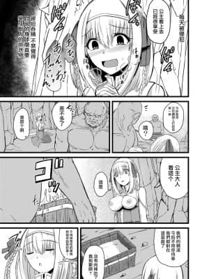 [紫苑x这很恶堕汉化组] [けーき] NTRファンタズム 1 敗北姫騎士と巨根オーク_17