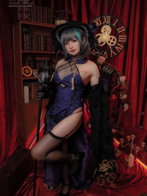 Nyako喵子- 柴郡旗袍_14