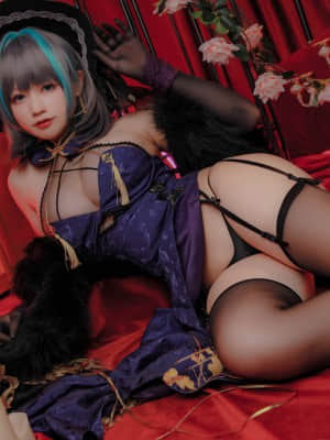 Nyako喵子- 柴郡旗袍_21