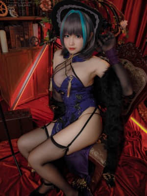 Nyako喵子- 柴郡旗袍_43