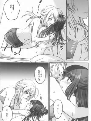 [红叶P个人汉化] (2021年3月秋葉原超同人祭) [ツキノウラガワ (ろみ)] 八宮さんと風野さんはセックスができない | 八宫小姐和风野小姐无法更进一步 (アイドルマスター シャイニーカラーズ)_13