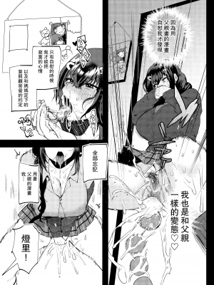 [まめつぶ商店 (久我繭莉)] ぱぱはむすめがだいすき [路过的骑士汉化组] [DL版]__031