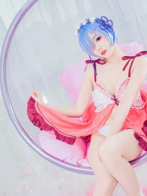 [猫君君_MaoJun] 粉嫩嫩的雷姆_07