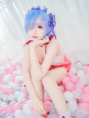 [猫君君_MaoJun] 粉嫩嫩的雷姆_14