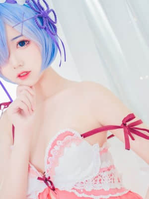 [猫君君_MaoJun] 粉嫩嫩的雷姆_15