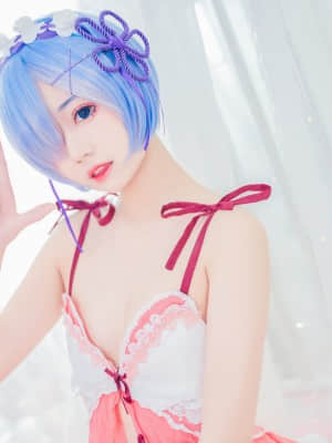 [猫君君_MaoJun] 粉嫩嫩的雷姆_17