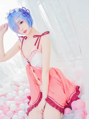 [猫君君_MaoJun] 粉嫩嫩的雷姆_18