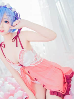 [猫君君_MaoJun] 粉嫩嫩的雷姆_19