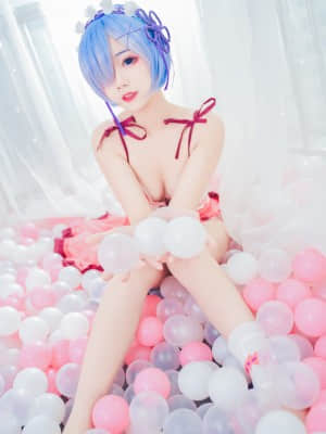 [猫君君_MaoJun] 粉嫩嫩的雷姆_32