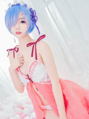 [猫君君_MaoJun] 粉嫩嫩的雷姆_38