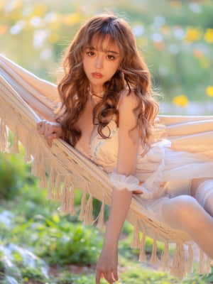 过期米线线喵 - 夏日限定 吊床_17