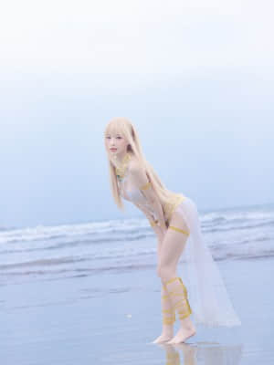 清水由乃 - 玛丽萝丝 白色泳衣_10