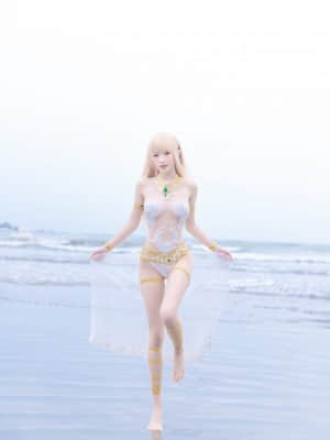 清水由乃 - 玛丽萝丝 白色泳衣_13