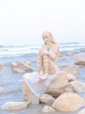 清水由乃 - 玛丽萝丝 白色泳衣_17