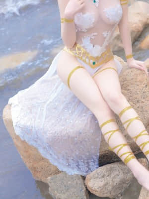 清水由乃 - 玛丽萝丝 白色泳衣_20