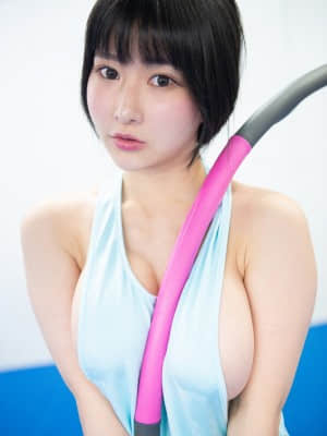 雨宮留菜 - 爆乳妄想肉感ジム_010