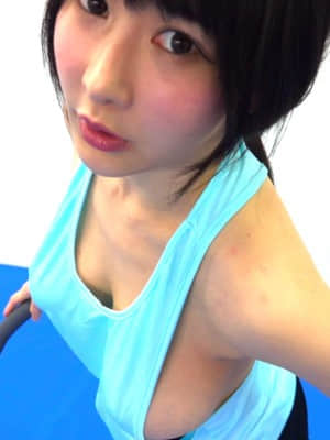 雨宮留菜 - 爆乳妄想肉感ジム_021