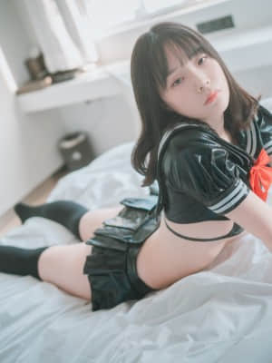 [DJAWA] Leather Black Schoolgirl - PIA_DJAWA_B00029
