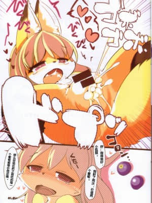 (C87) [バンガロゥ (白狛)] 落ちる葡萄食べたいきつね [中国翻訳]_16