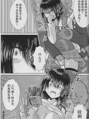 (C96) [色ねこペンシル (いろえん)] 女子高生霊夢痴漢電車被害 (東方Project) [中国翻訳]_10