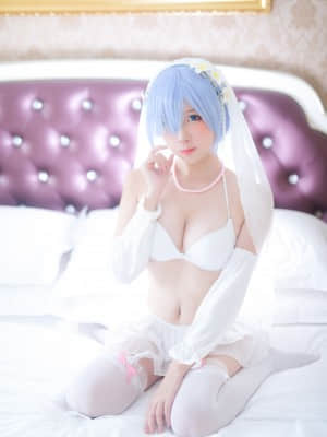 Nisa 二佐 -&nbsp;&nbsp;蕾姆婚纱 (Re:Zero)_02