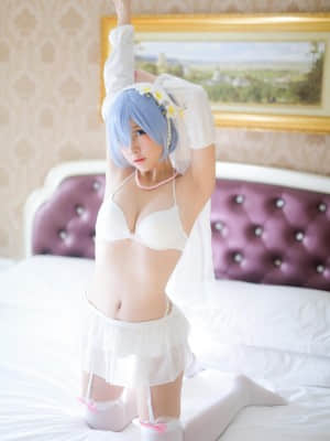 Nisa 二佐 -&nbsp;&nbsp;蕾姆婚纱 (Re:Zero)_05