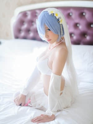 Nisa 二佐 -&nbsp;&nbsp;蕾姆婚纱 (Re:Zero)_07