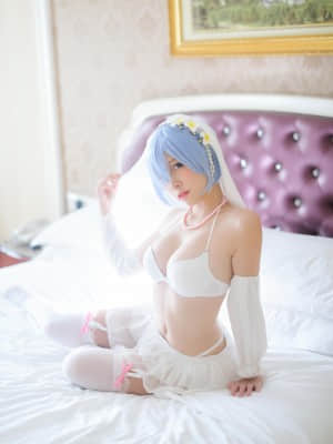 Nisa 二佐 -&nbsp;&nbsp;蕾姆婚纱 (Re:Zero)_08