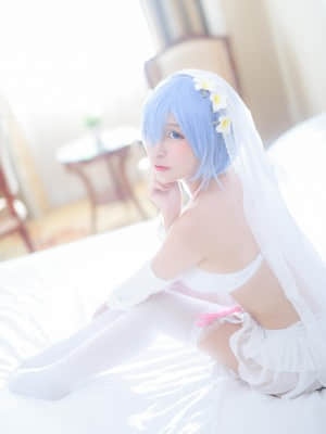 Nisa 二佐 -&nbsp;&nbsp;蕾姆婚纱 (Re:Zero)_11