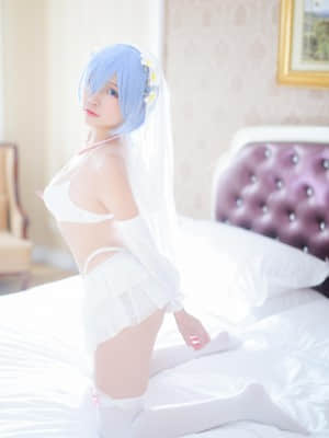 Nisa 二佐 -&nbsp;&nbsp;蕾姆婚纱 (Re:Zero)_16