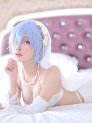 Nisa 二佐 -&nbsp;&nbsp;蕾姆婚纱 (Re:Zero)_17