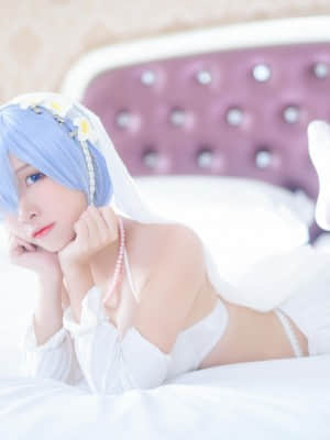 Nisa 二佐 -&nbsp;&nbsp;蕾姆婚纱 (Re:Zero)_18