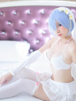 Nisa 二佐 -&nbsp;&nbsp;蕾姆婚纱 (Re:Zero)_19