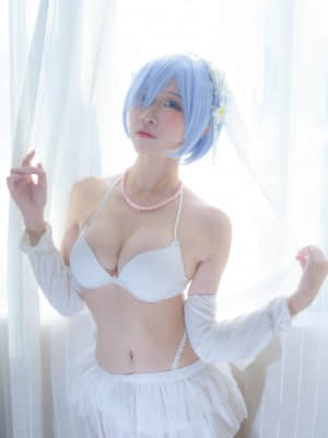 Nisa 二佐 -&nbsp;&nbsp;蕾姆婚纱 (Re:Zero)_24