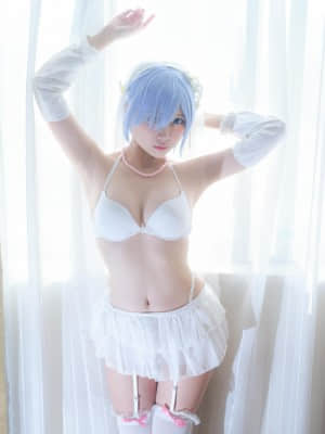 Nisa 二佐 -&nbsp;&nbsp;蕾姆婚纱 (Re:Zero)_26