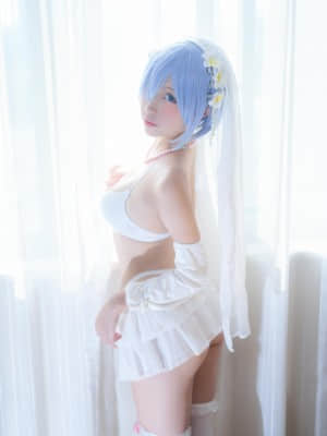 Nisa 二佐 -&nbsp;&nbsp;蕾姆婚纱 (Re:Zero)_27